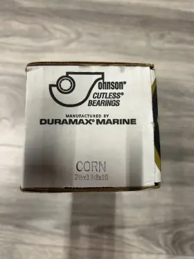 212-338-1000 Duramax Marine Johnson Cutless Naval Brass Sleeve Bearing 2-1/2x3-3/8x10 Corn