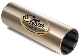 870322102 Duramax Marine Johnson Cutless Naval Brass Sleeve Bearing 1-1/4x2x5 Inch Bite