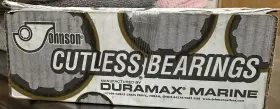 870452100 Duramax Marine Johnson Cutless Naval Brass Sleeve Bearing 1-3/4x2-3/8x7 Brow