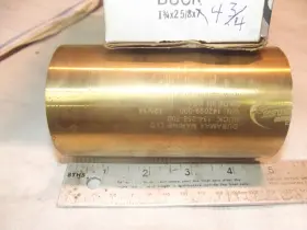 870452101 Duramax Marine Johnson Cutless Naval Brass Sleeve Bearing 1-3/4x2-5/8x7 Buck