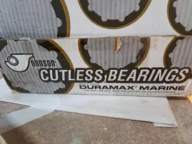 870762100 Duramax Marine Johnson Cutless Naval Brass Sleeve Bearing 3x3-3/4x12 Dane