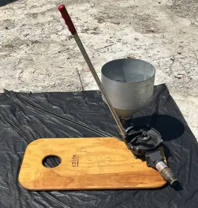 B-376 Edson Manual Portable Aluminum Grout Pump Bilge