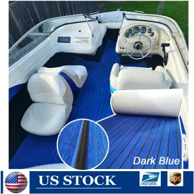 2nd-090240-d Evasports Blue-b Usa-9 Dark Blue Eva Foam Boat Decking Sheet Marine Teak Flooring Carpet For Yacht
