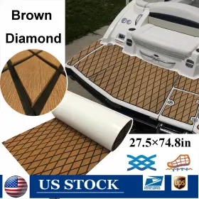 Brown-70190-2017-us-3 Evasports Brown Diamond Boat Decking Sheet Eva Foam Flooring Marine Sea Deck Mats