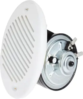 5190212 Fiam Am80sx/5190212 12v Low Note Boat Horn With White Grill