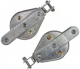 Fg-109 Fico Ronstan 2 Fico/ronstan Swiveling Becket Blocks Inch Sheave 1/2 Line Stainless Steel