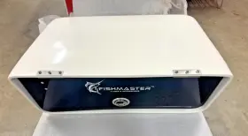 Soa067 Fishmaster T-top Electronics Box With Mounting Brackets Open