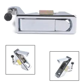 Flashbuyeasy 810000409440 Adjustable Lever Hand Operated Compression Latch With Raised Fits Trailer Chrome