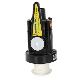 904045abyc Forespar Performance Products Marelon Full-flow Seacock And 1-1/4 Inch Mushroom Through-hull