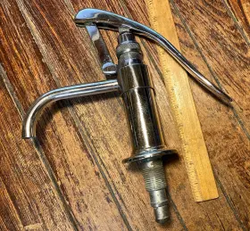 Ws-62 Fynspray Vintage Rebuilt Chromed Brass Galley Hand Pump For Boat/rv/tiny House
