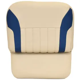 7352346 G3 Boats Boat Center Console Back Cushion Khaki / Blue