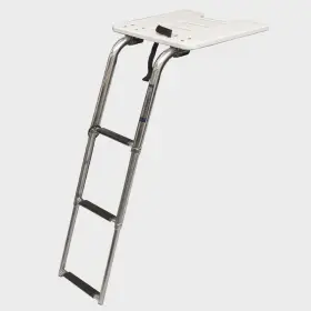 73582222 G3 Boats Boat Transom Swim Platform With Telescoping Ladder