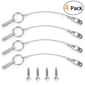 Ganguola 599451169952 Quick Release Pin Bimini Top Pins Diameter 0.25 Inchtotal Length 1.49 Inch Us