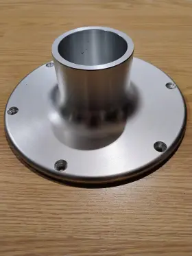 75356 Garelick Eez-in Anodized Aluminum Surface Mount Table Base Taper