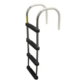 7203020 Garelick Pn Boat Eez-in Telescoping Ladder 4-step 45 3/4 Inch Ss
