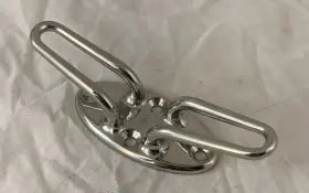 68601 Gem 6 Inch Stainless Steel Boat Yacht Line Rope Rigging Cleat Heavy Duty Power Sail