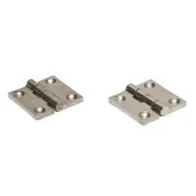 119503 Gemlux Boat Butt Hinge 2 X Inch 8 Gauge Stainless Pair