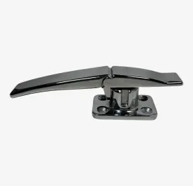 1470 Gemlux Stainless Steel Polished Transom Rotating Door Latch Handle 8ftft