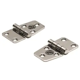 1103052 Gemlux Pn Boat Hinge 1 5/8 X 2 Inch Stainless Steel Pair