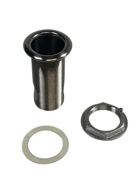 Th-150-425-ti Gemlux Forged Titanium Thru Hull 1.5in Npt L 4.25in With Nut New