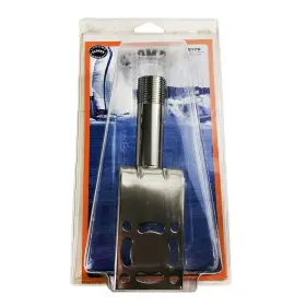 Glomex Marine Antennas Usa 051566301478 V9176 8 Inch Stainless Steel Masthead L Bracket 1 - 14 Thread Blister