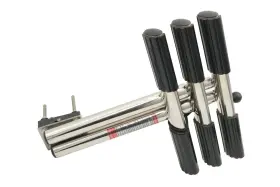 Hadai 710558327923 Telescoping 3 Step Boat Sport Ladder Marine Stainless Steel Heavy Duty Diving