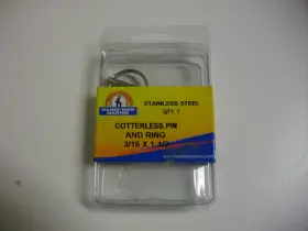 371023 Handi-man Marine Quick Release Stainless Pin 3/16 X 1 1/2