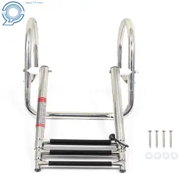 Hp92652 Happy19star Boat Ladder Stainless Steel 3 Steps Telescoping Folding Dock