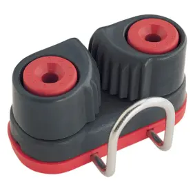 Harken 097653286929 Micro Cam-matic Aluminum Cleat Kit With Wire Fairlead 469 Sailboat Marine