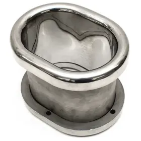 679240 Hatteras Yachts Boat Hawse Pipe 7 X 5 Inch Heavy Duty Ss