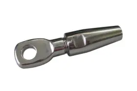 12cte14 Hayn Marine Hardware 1/4 Inch Wire X 1/2 Pin Hi-mod Compression Eye