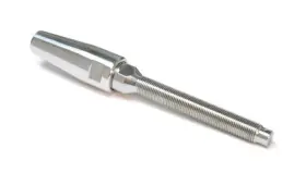 38cts316 Hayn Marine Hardware 3/16 Inch Wire X3/8 -24 Thread Hi-mod Compression Stud