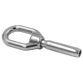 Sweclls316 Hayn Marine Lifeline Single Gate Hand Crimp Swivel Eye For 3/16 Inch Wire