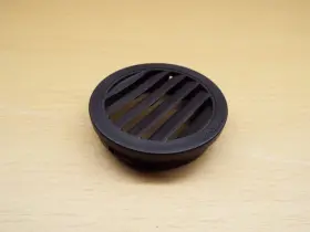 Lp3000 Heyco Qty1 3 Inch Louvered Vent Plug 2598 Black Hole Cap Up To 1/4 Thk Panel