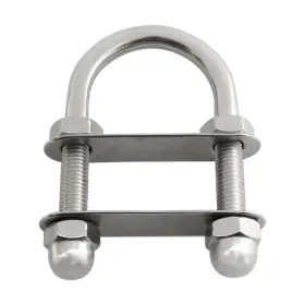 Ssbamub-m10-1 Heyous Stainless Steel Marine Stern Bow Eye Tie Down U Bolt 10mm X 50mm 1 Pcs
