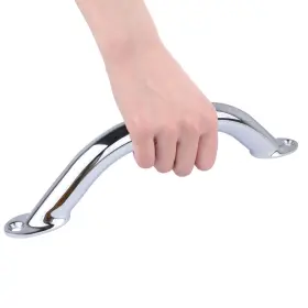 Hoffen 711148360032 Boat Grab Bar 316 Stainless Steel 9 Inch Polished Handle Handrail Round Rail