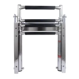 Hoffen 711419938595 Telescopic 4 Step Boat Ladder 316 Stainless Steel Slide Mount Pontoon