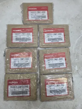 16221-zw1-000 Honda Lot Of 7 # Carburetor Gasket