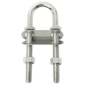 Hyddnice 733810563419 3/8 Inch Dia 3 Thread Length Marine Boat Stern Bow Eye Tie Down U Bolt 316 Sta