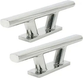 Hy-bk-0249-02 Hyddnice 2pcs 10 Inch Boat Cleat Stainless Stee Mooring Bollard Marine Deck Fittings