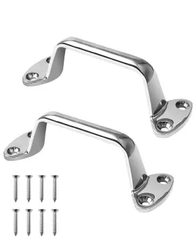 Bgh1126 Hzsifu 6 150mm Boat Grab Handle Solid 316 Stainless Steel Bar Handrail Marine