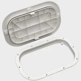 505-055 Innovative Product Solutions Boat Hatch Access Plate 9 X 14 Inch Polar White