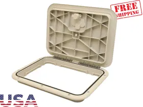 520-1012 Innovative Product Solutions Boat Deck Hatch 11 X 15 Inch Triton Beige