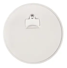 587-8-04 Ips Jim Black / Hi-tide Mfg Arctic White Boat Access 8 Inch Deckplate