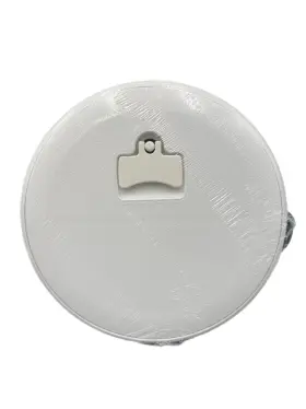 587-8-05 Ips Jim Black / Hi-tide Mfg Polar White Boat Access 8 Inch Deckplate