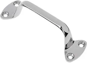 Isure Marine 713665330657 150mm Grab Handle 316 Stainless Steel Door Cleat Handrail For Boat