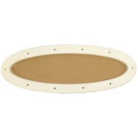 8204235 Itc Marine Pn Boat Fixed Portlight Window 20 3/4 X 7 1/4 Ss/plastic