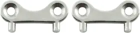 Jcbiz 316ssdeckkey-2 2pcs Deck Fill Plate Key 316 Stainless Steel Marine Boat Yacht Gas Water Fuel