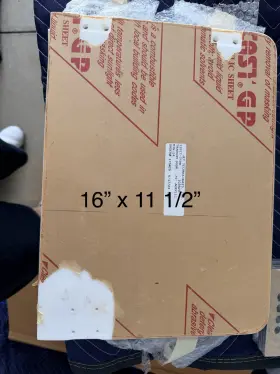 6428-9506 Jet Technologies Acrylic Transom Door 16 Inch X 11 1/2 Oem