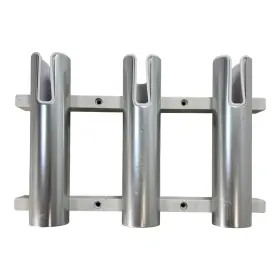 Jif82fr Jif Marine Aluminum 3 Pole Fishing Rod Holder Assembly